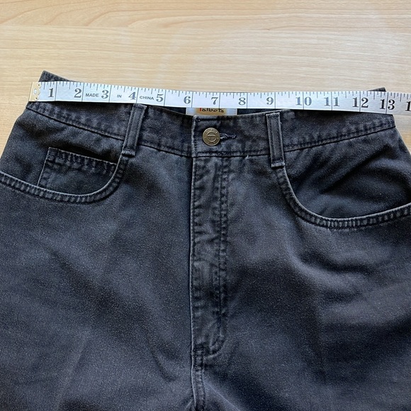 EUC Vintage Talbots High Waist Jeans Black Size 6 Petite - Picture 5 of 16